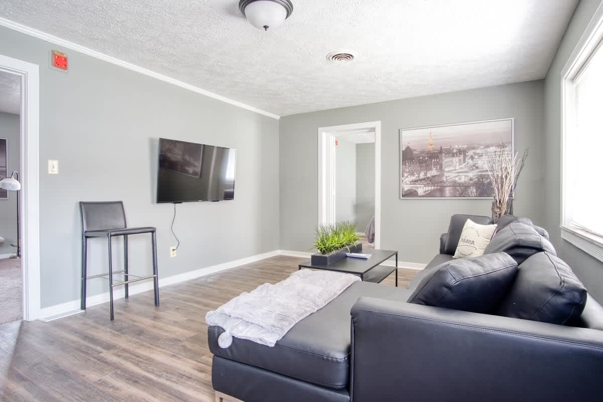 Living Room with Smart TV | Settle In After a Full Day