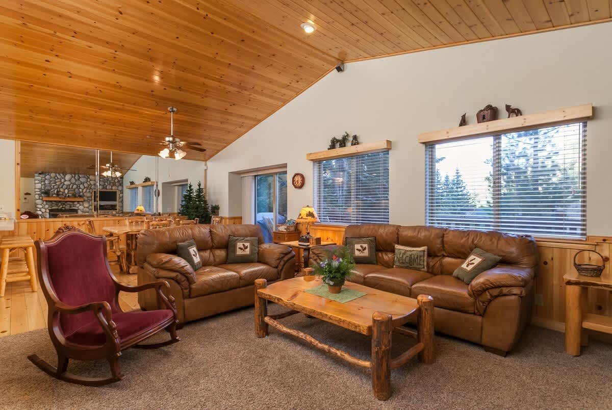 Open floor plan for the whole family