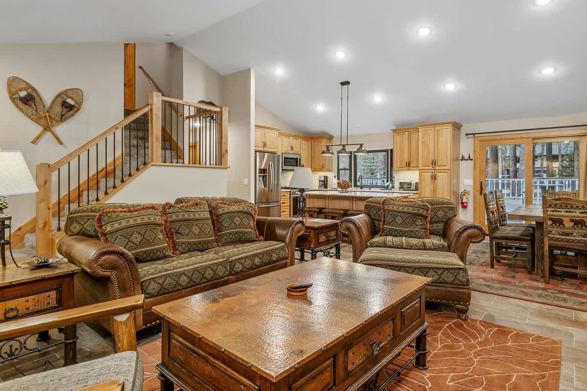 Living room by the stairs