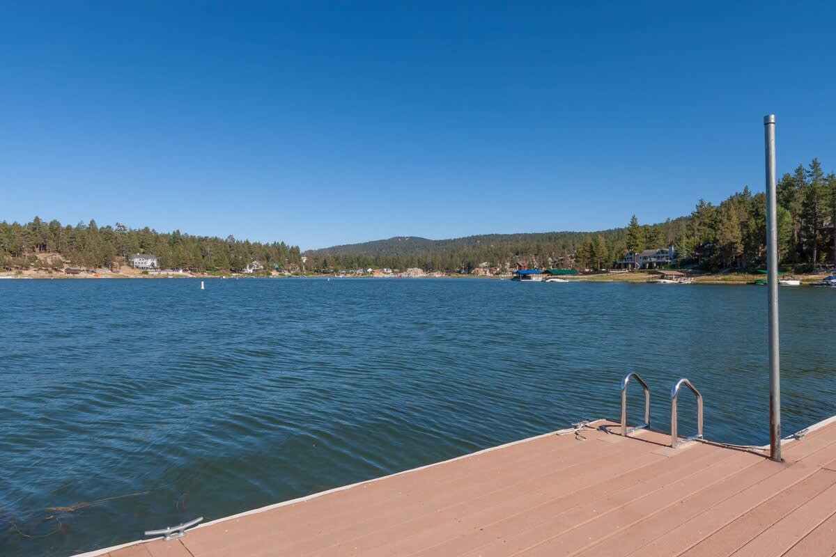 Private dock with deep-water access
