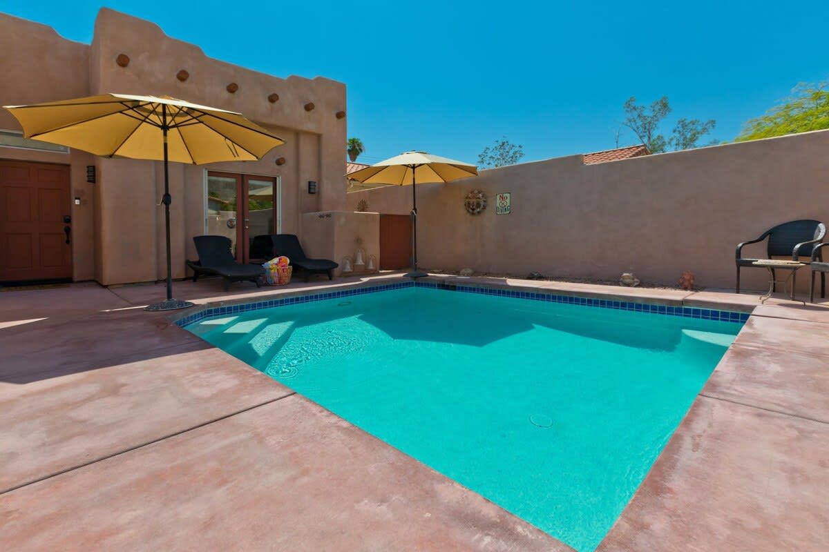 Spend the day privately enjoying your own swimming pool.