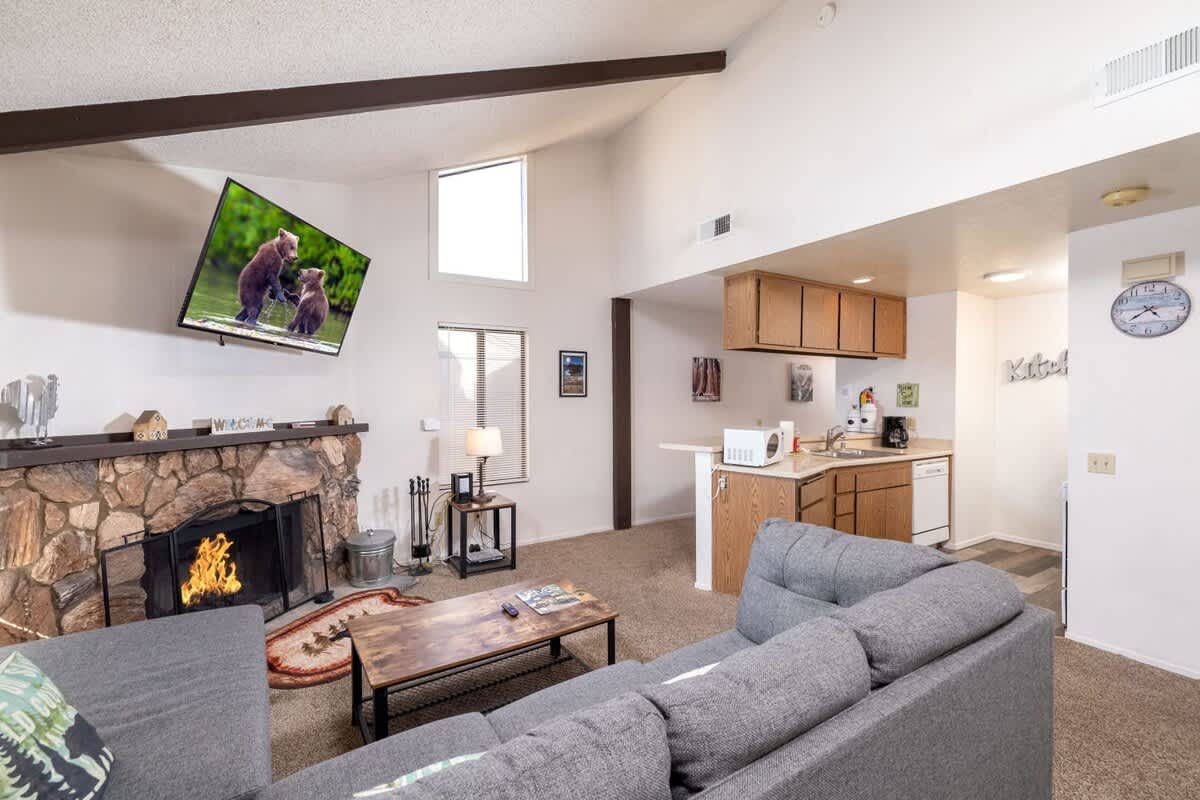 Open and bright living area.
