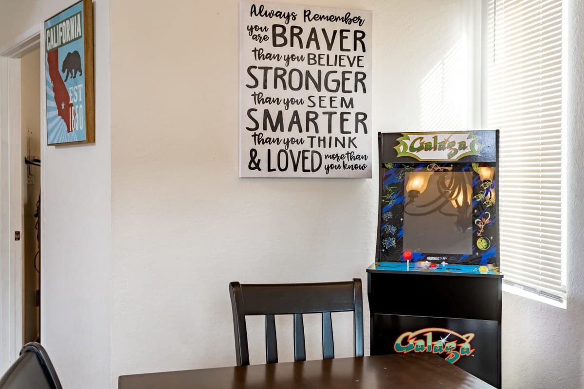 Fun Old School Galaga/Galaxian Video Game. No quarters needed.