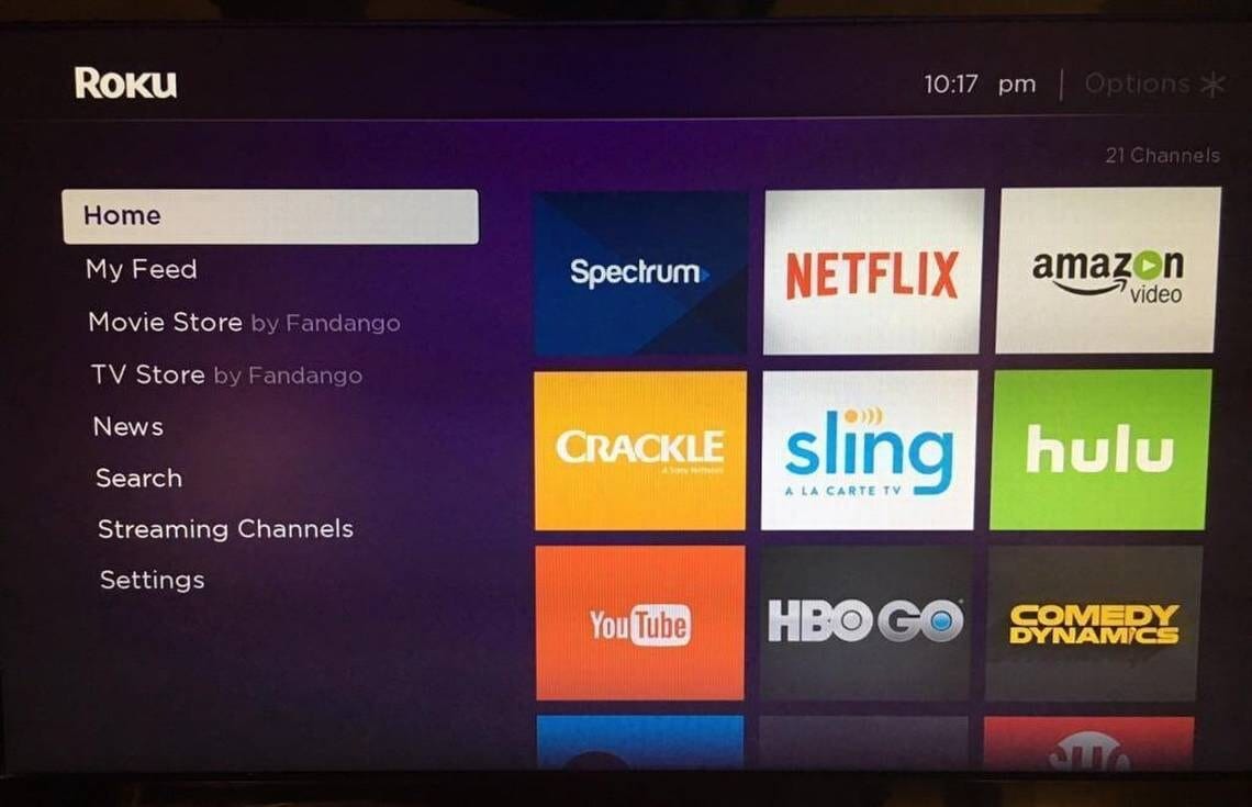 All TVs have Roku. Stream your favorite channels and apps.