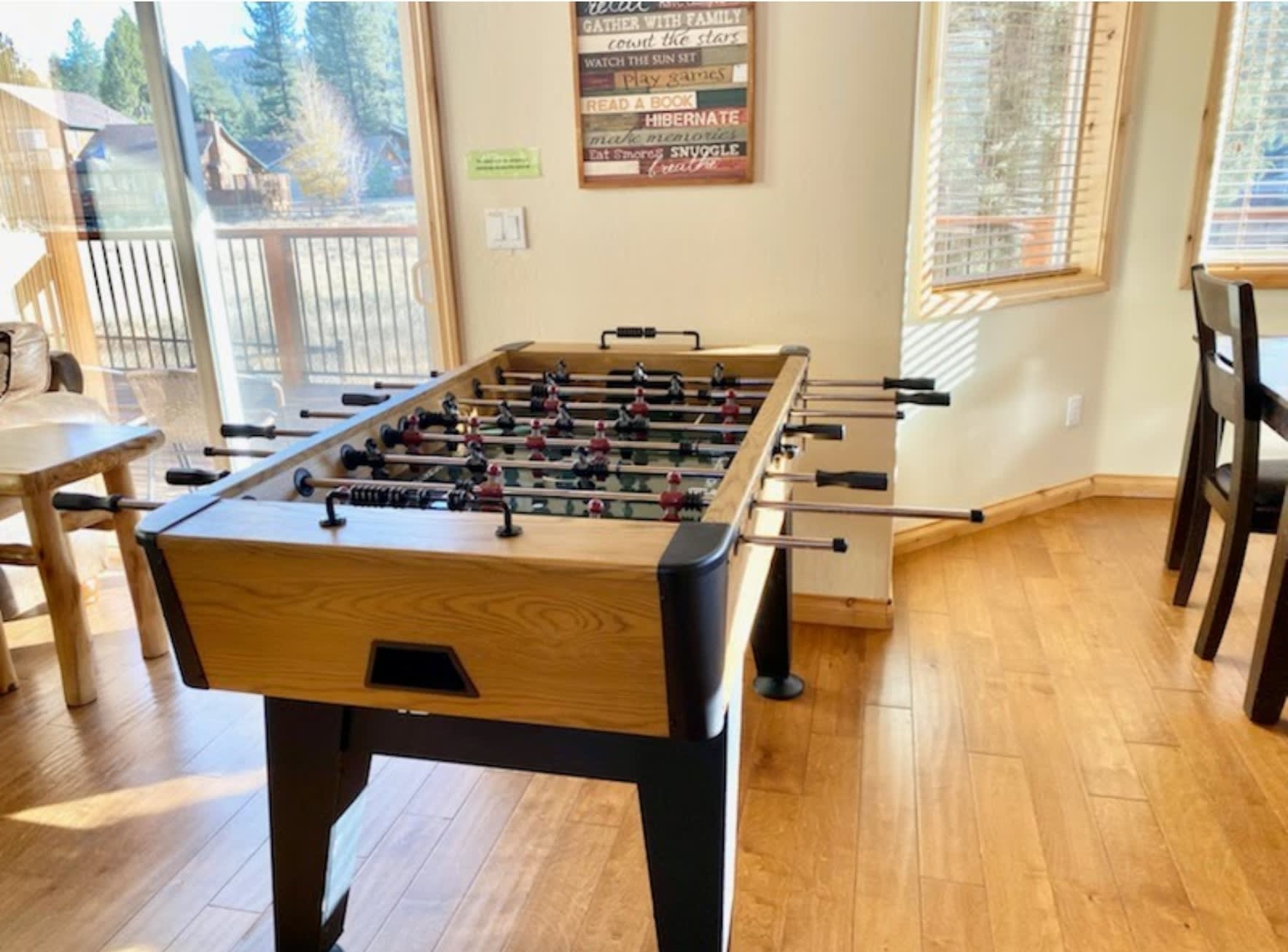 Foosball table