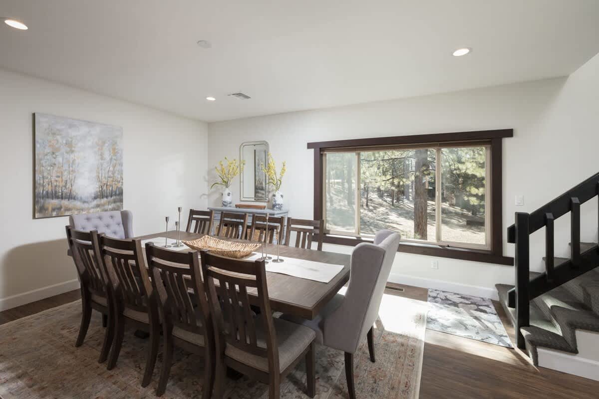 One of the Dining areas next to living area