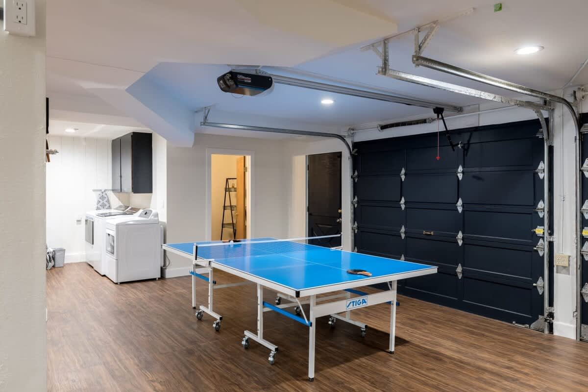 New ping pong table.