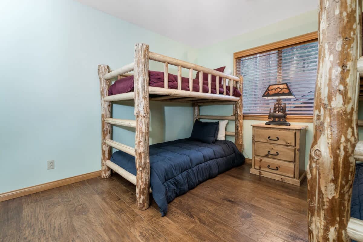 Bunk room with room to spread out