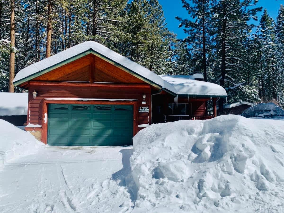Garage parking in winter