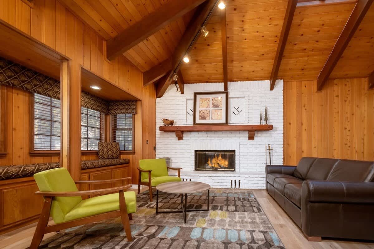 Cozy second living room for reading or wine