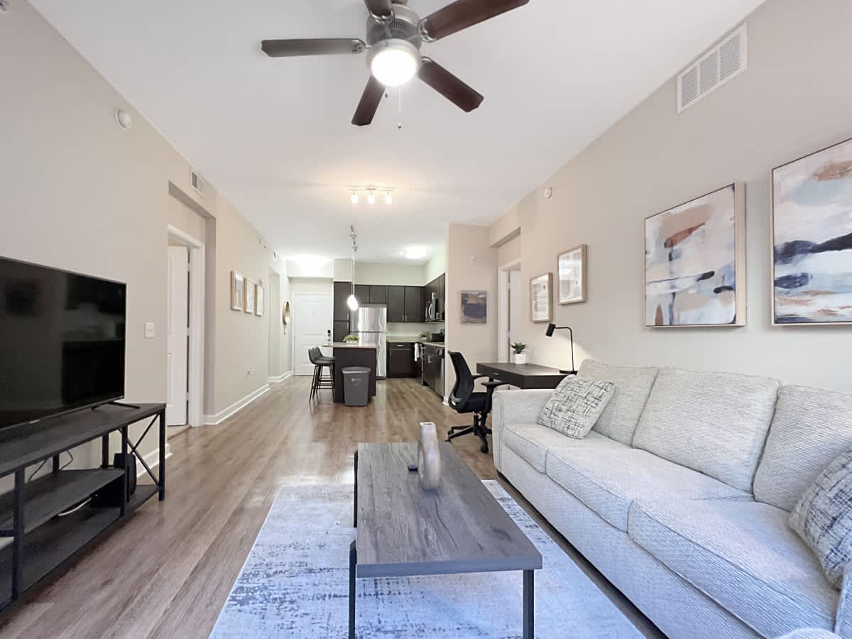 Lush Courtyard Views Luxury Amenities in Westshore