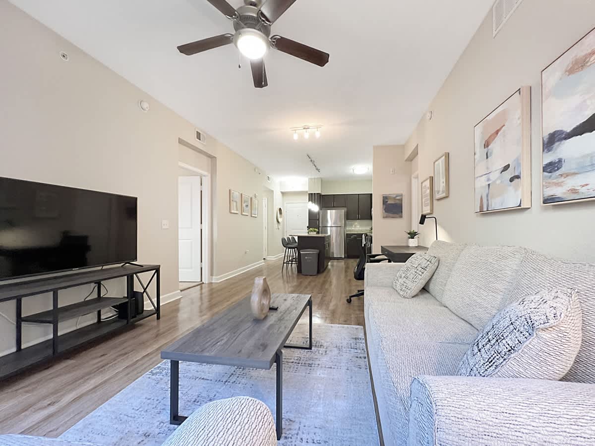 Lush Courtyard Views Luxury Amenities in Westshore