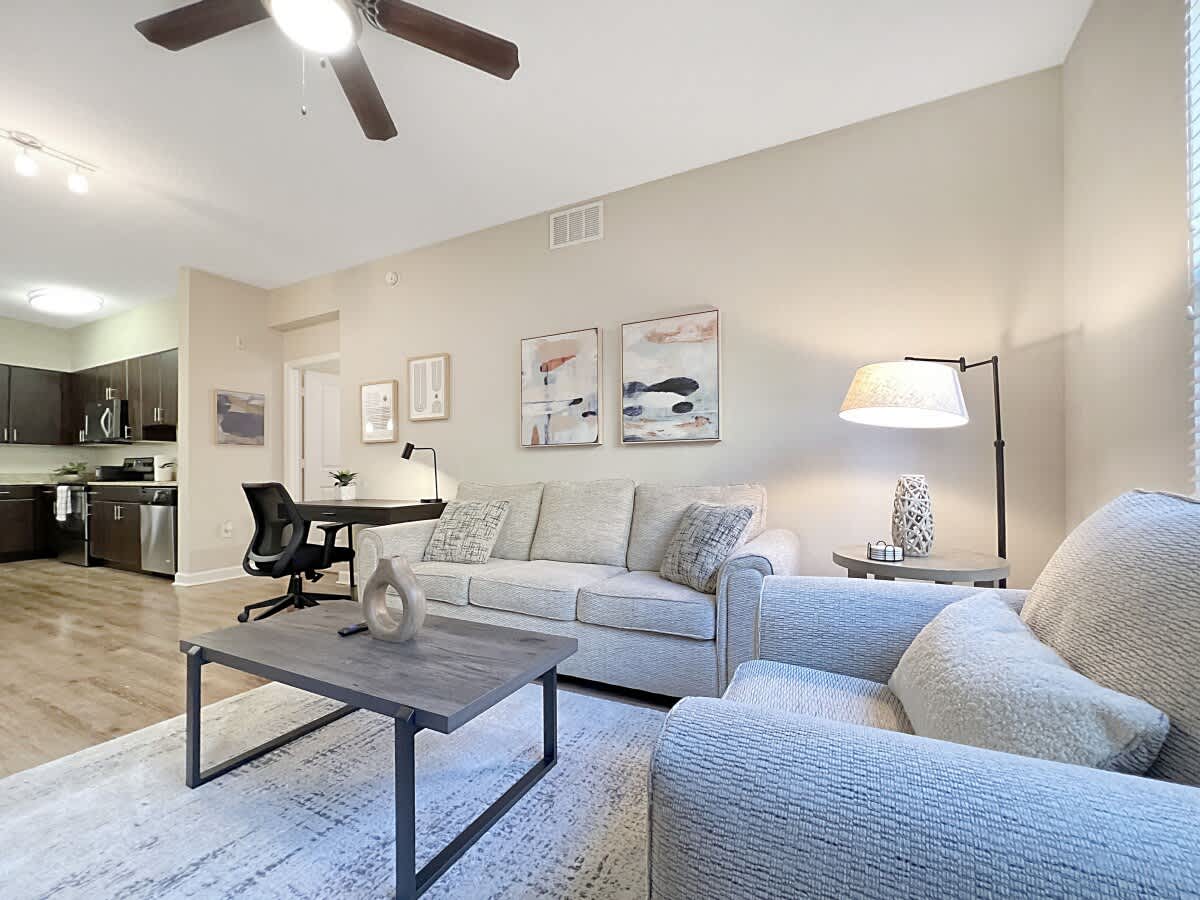 Lush Courtyard Views Luxury Amenities in Westshore