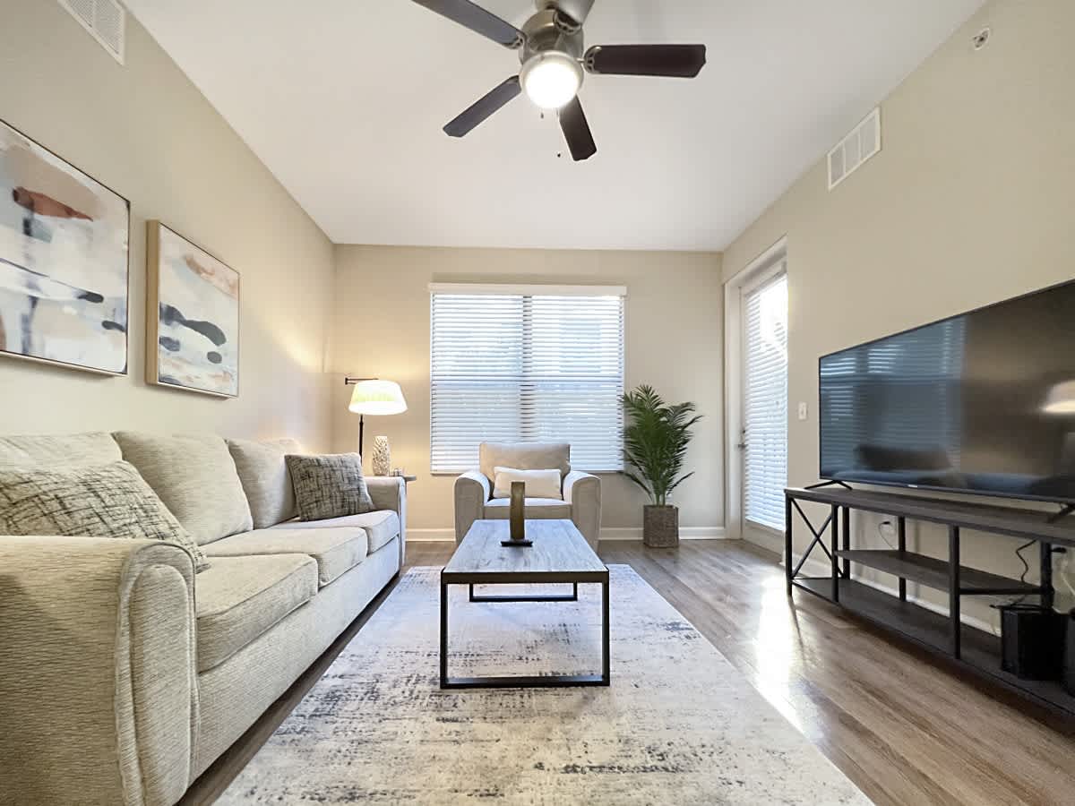 Lush Courtyard Views Luxury Amenities in Westshore