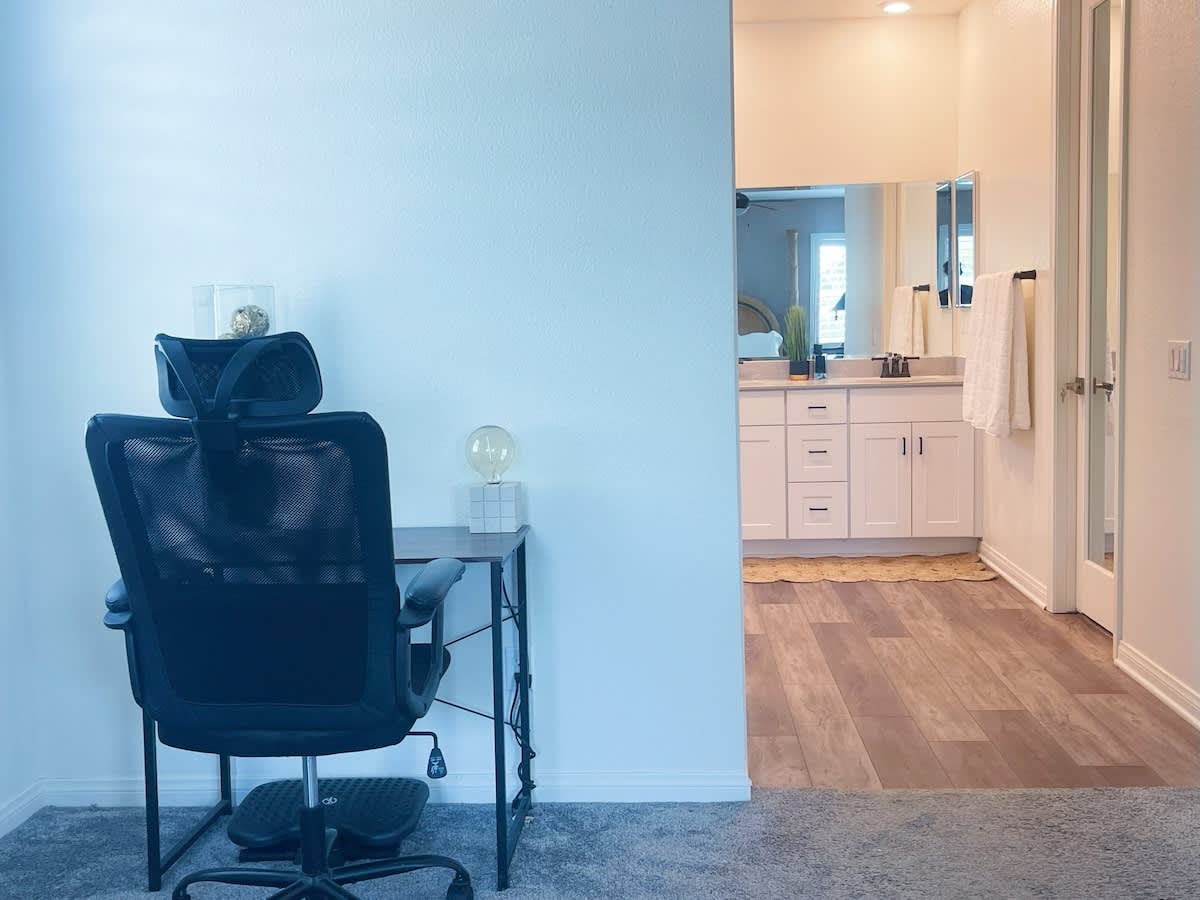 Desk In Master Bedroom