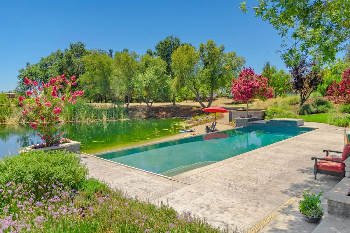 Fairytale retreat at UC Davis,  pool, lake, kitchen - Picture 1