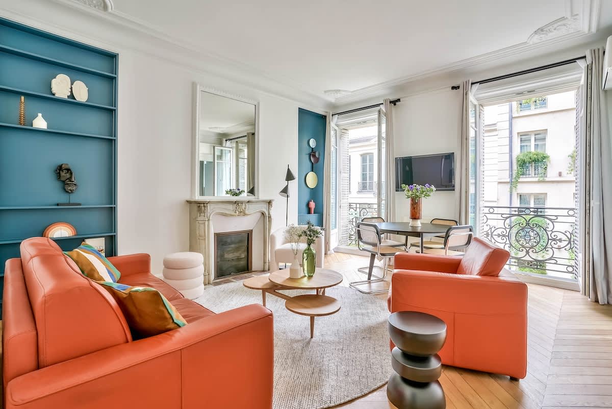 Refait par architecte, 2 chambres, Climatisation — Paris, Île-de-France — vacation rental