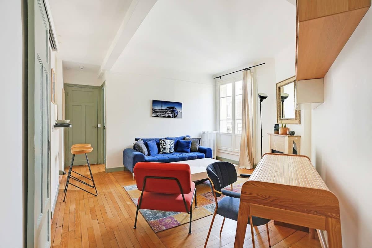  Beau T2 avec balcon Montmartre — Paris, Île-de-France — vacation rental
