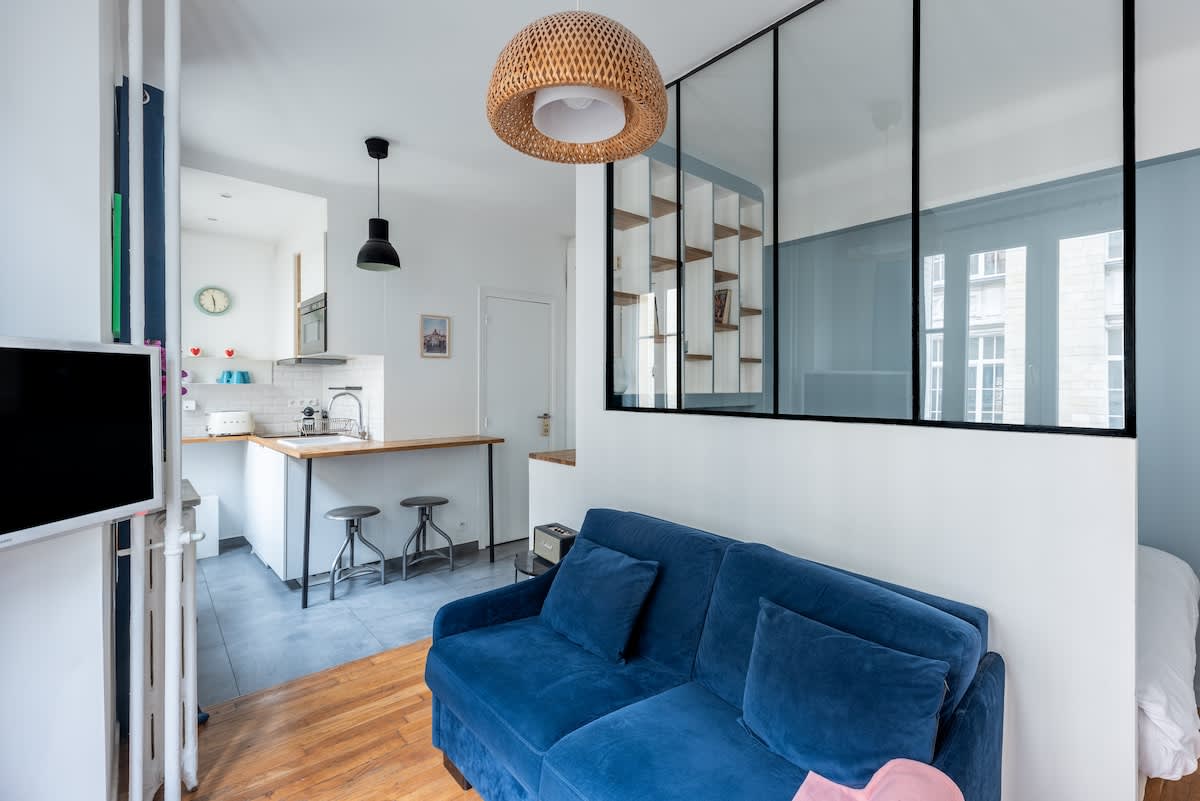 T2 cosy à Montmartre avec ascenseur et WiFi rapide — Paris, Île-de-France — vacation rental