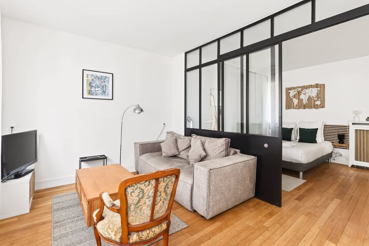 Appartement 1 chambre renové, asc, wifi — Paris, Île-de-France — vacation rental