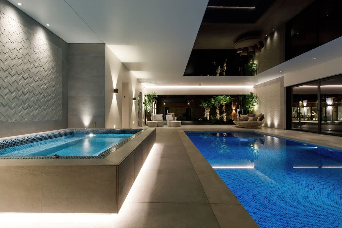 The Cedars (House & Lodge) – Pool & Spa Complex