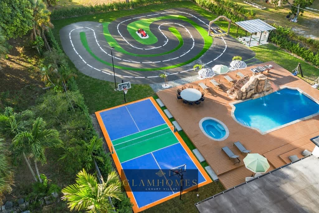 Unique Private Racing Track Villa in Miami•Cinema — Miami, FL — vacation rental