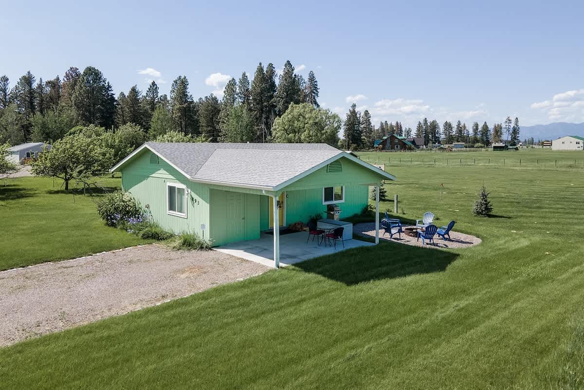MT Views, Firepit, Sauna, Glacier Park Adventure   — Kalispell, MT — vacation rental
