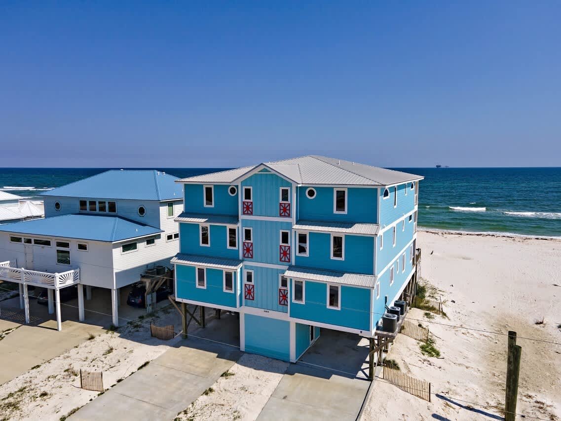 BeachFront 5Bed EasyBreezy East -  in Gulf Shores