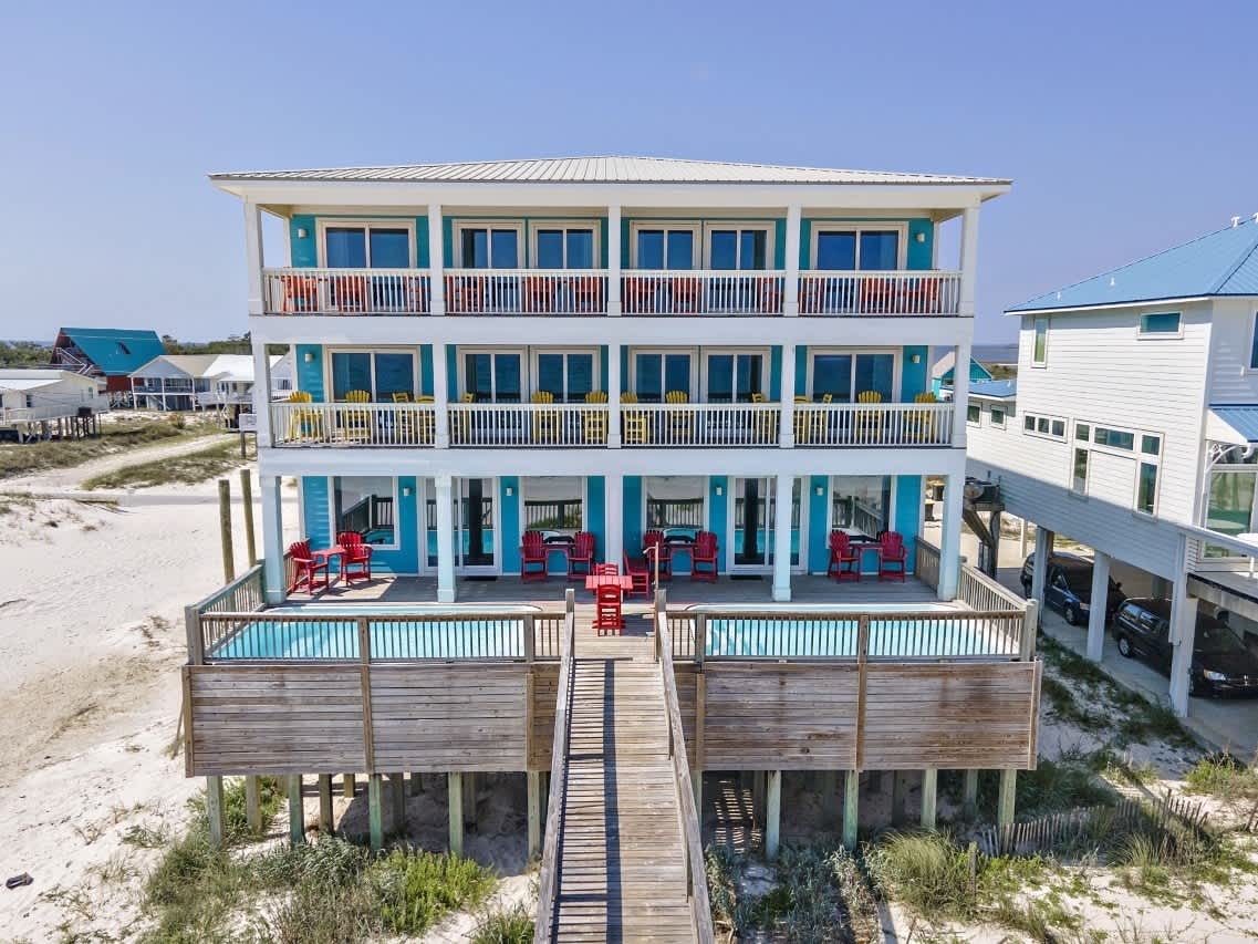 BeachFront 5Bed EasyBreezy West -  in Gulf Shores