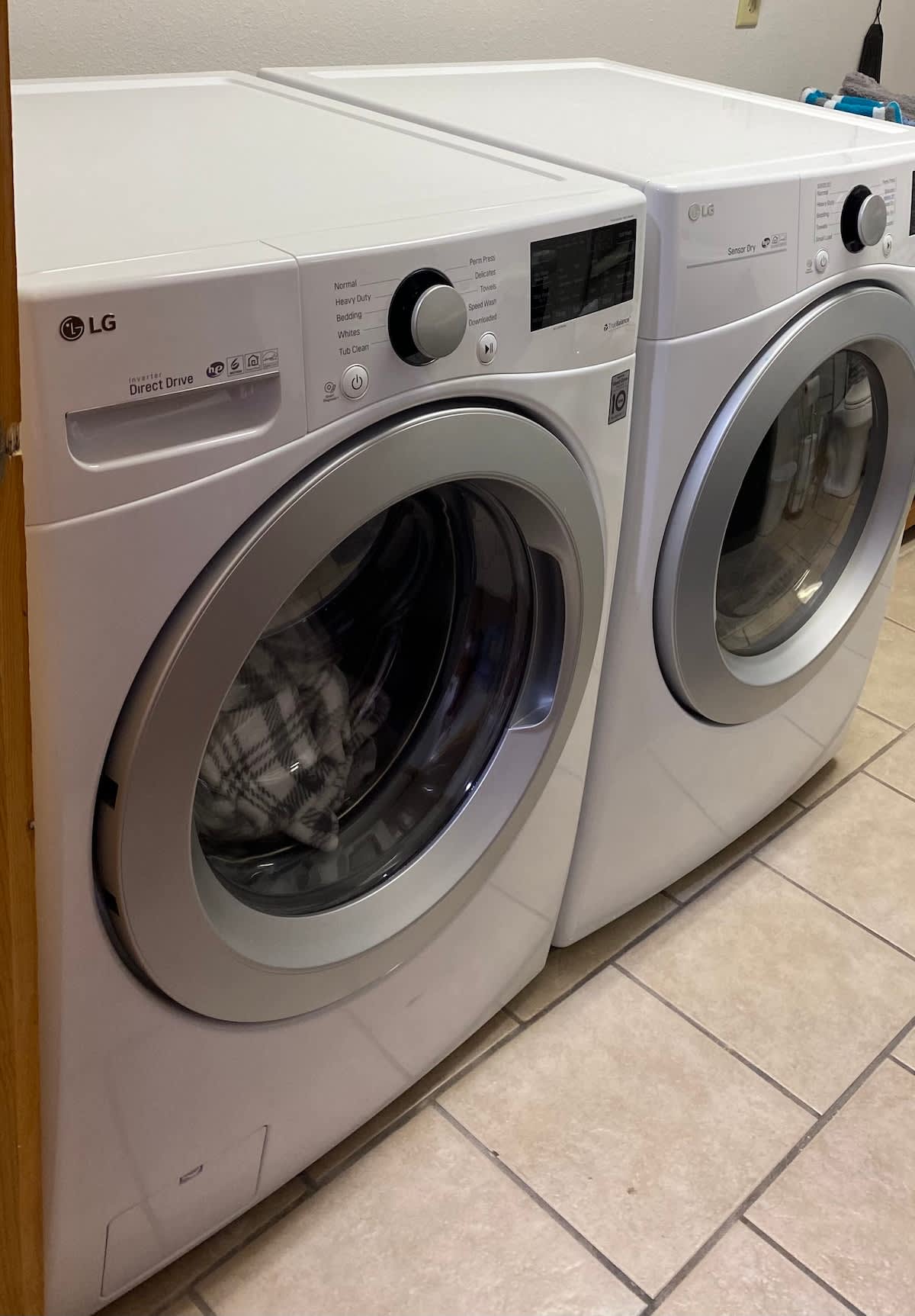Washer & Dryer inside the apartment.