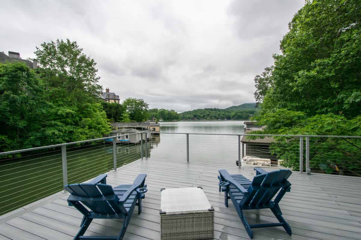 Epic 5BR w/ Double Living Areas On Lake Lure + Free Ticket — Lake Lure, NC — vacation rental