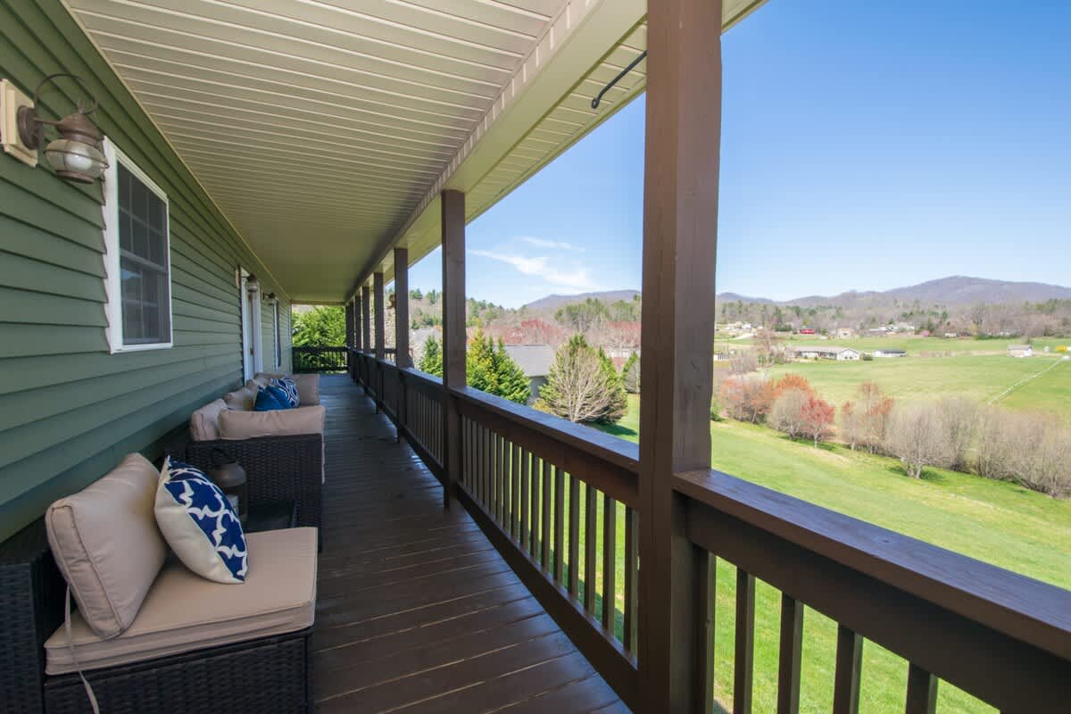 Scenic 4BR w/ Deck + Farm Views | Free Tix — Fairview, NC — vacation rental
