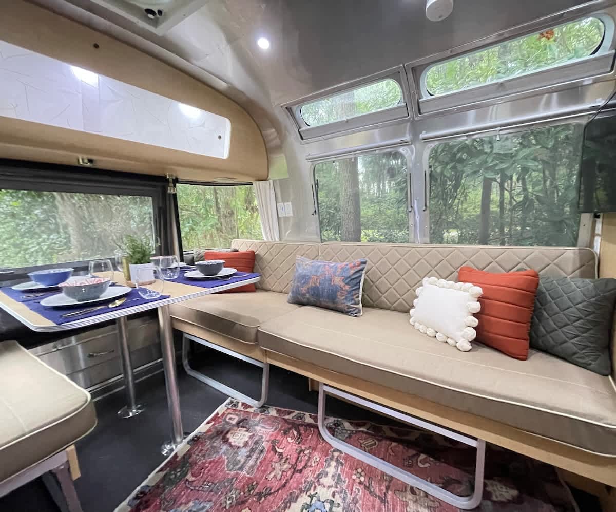 Airstream on Private Acre, Midway to Beach