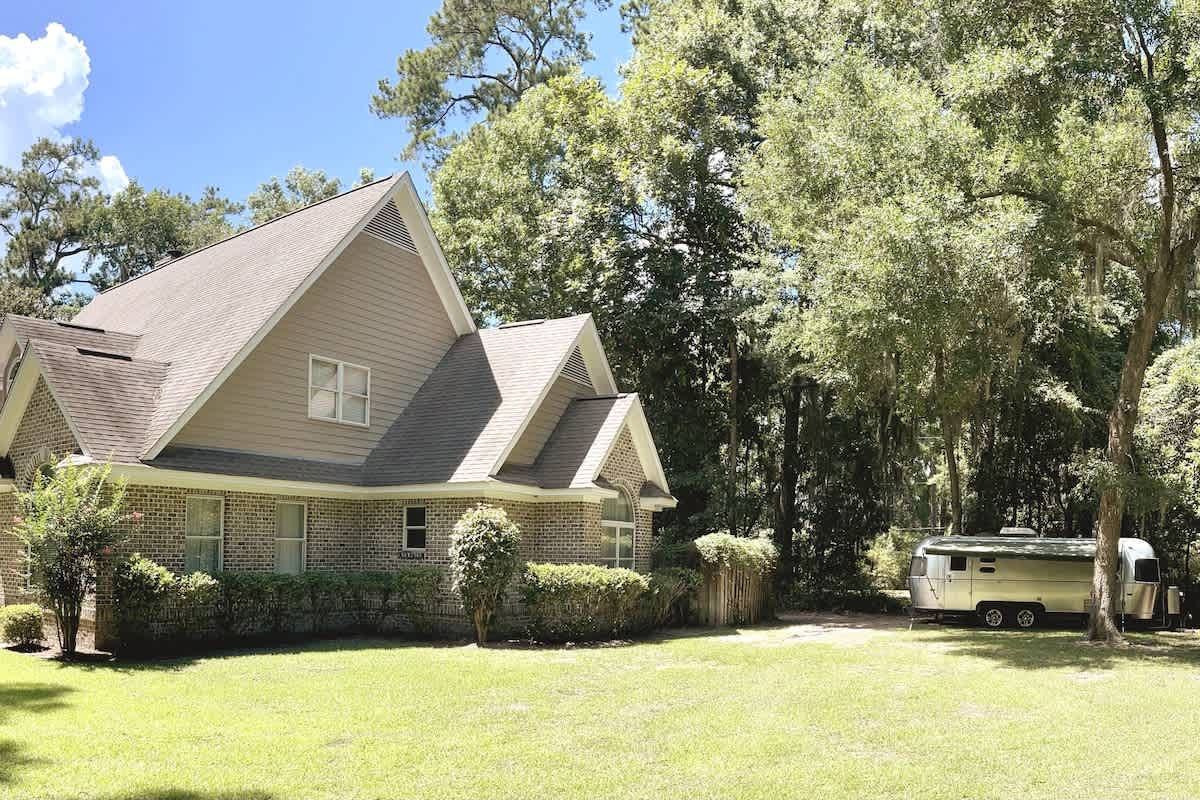 Savannah Home with Modern Airstream, Near Tybee