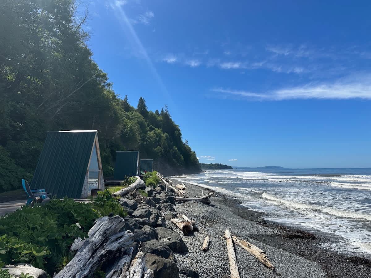 Whiskey Creek Beach Front A-Frame Site 10 — Port Angeles, WA — vacation rental