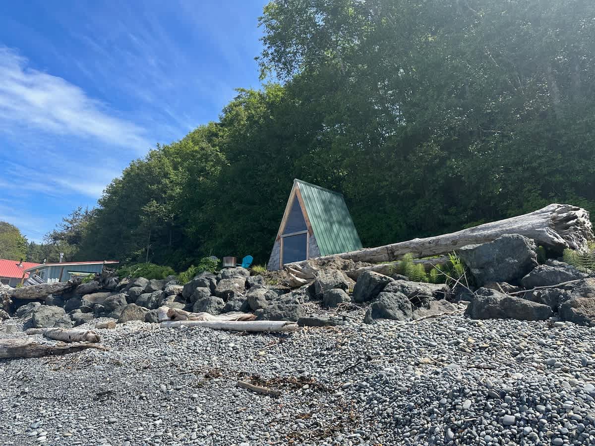 Whiskey Creek Beach Front A-Frame Site 9 — Port Angeles, WA — vacation rental