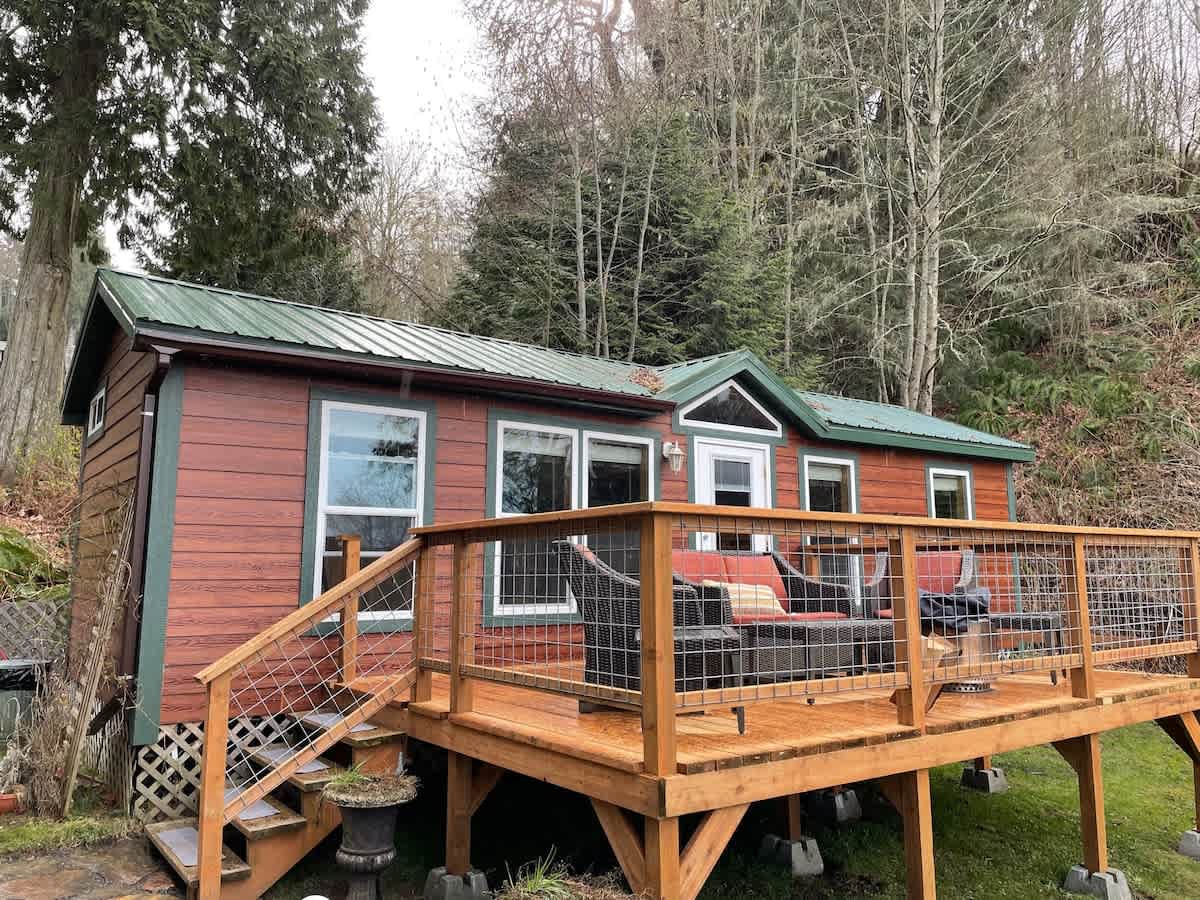 Cedar Heights Cabin Olympic Strait View — Port Angeles, WA — vacation rental