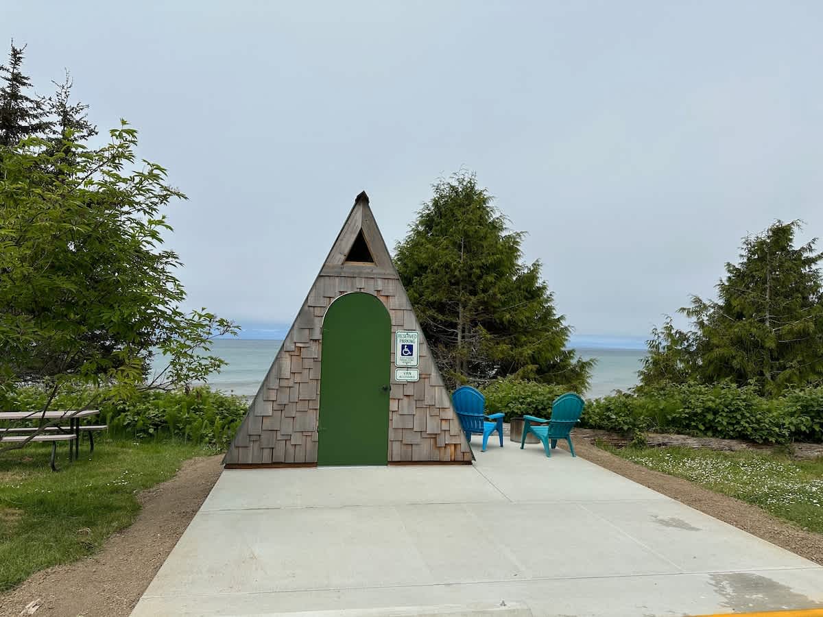 A-Frame Site 5 Shelter w/ Incredible Ocean View — Port Angeles, WA — vacation rental