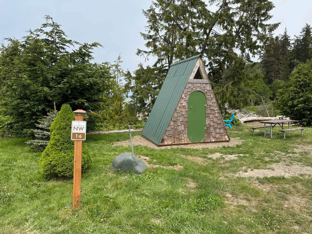 A-Frame Site 6 Shelter w/ Incredible Ocean View — Port Angeles, WA — vacation rental