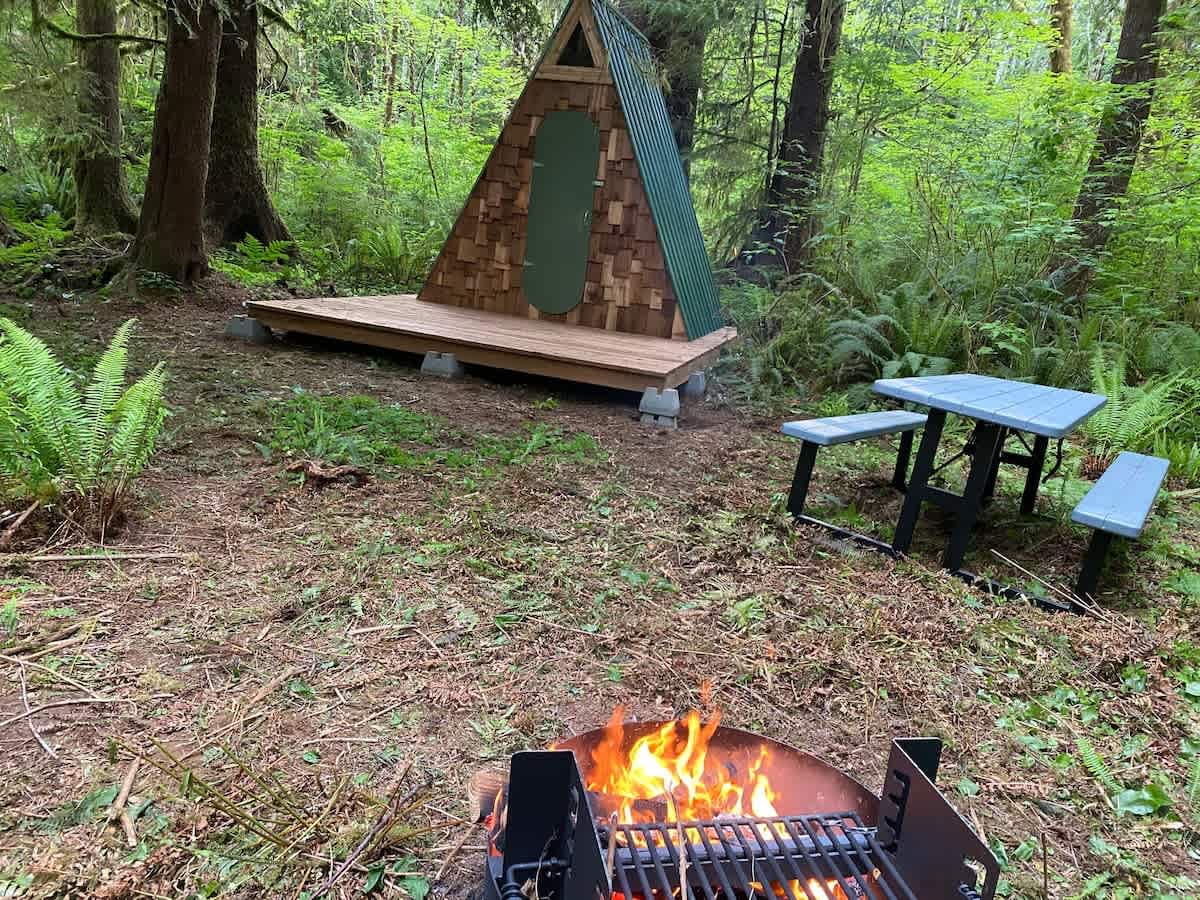 A-Frame #17 Shelter near Olympic National Park — Forks, WA — vacation rental