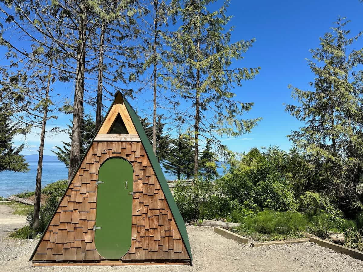 A-frame Shelter (T16) Oceanview Olympic Peninsula — Port Angeles, WA — vacation rental