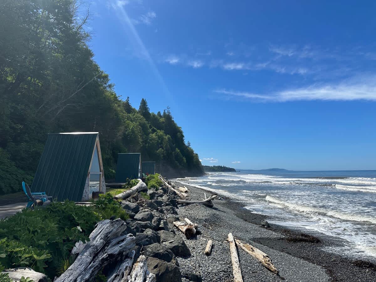 Whiskey Creek Beach Front A-Frame Site  T13 — Port Angeles, WA — vacation rental
