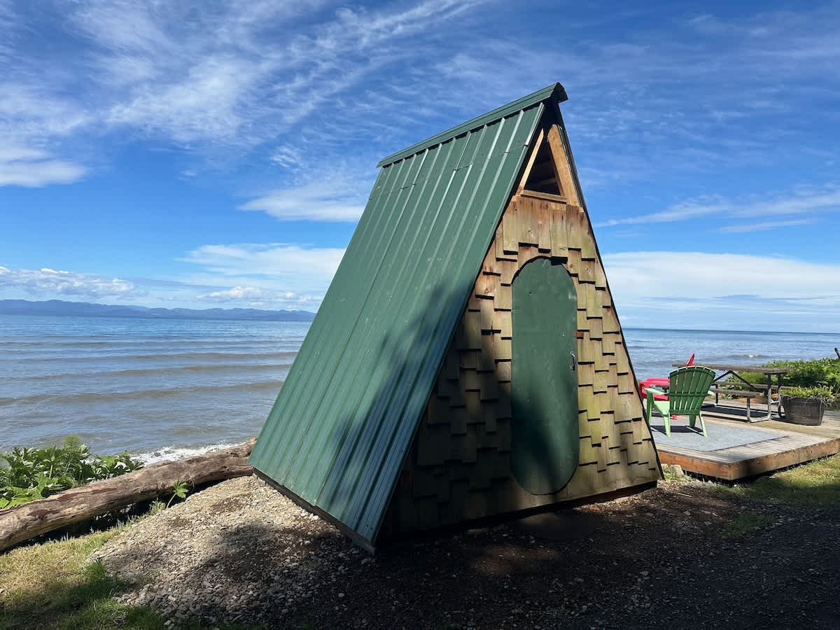 Whiskey Creek Beach Front A-Frame Site 11 — Port Angeles, WA — vacation rental