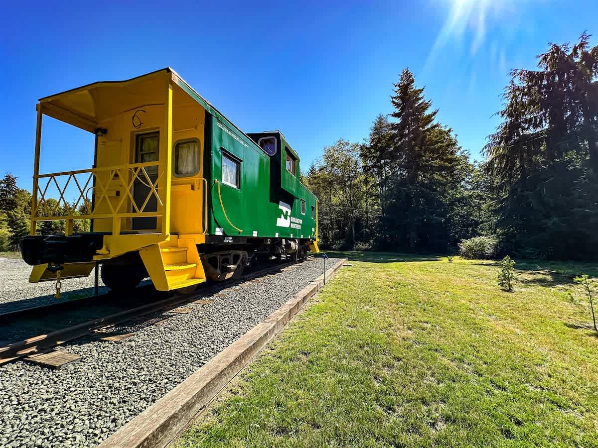 Railway Getaway Charming Caboose by Nature — Port Angeles West, WA — vacation rental