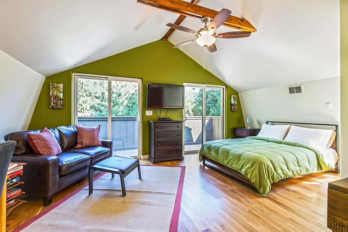 Arcadian Grove Studio Loft in the Woods — Sequim, WA — vacation rental