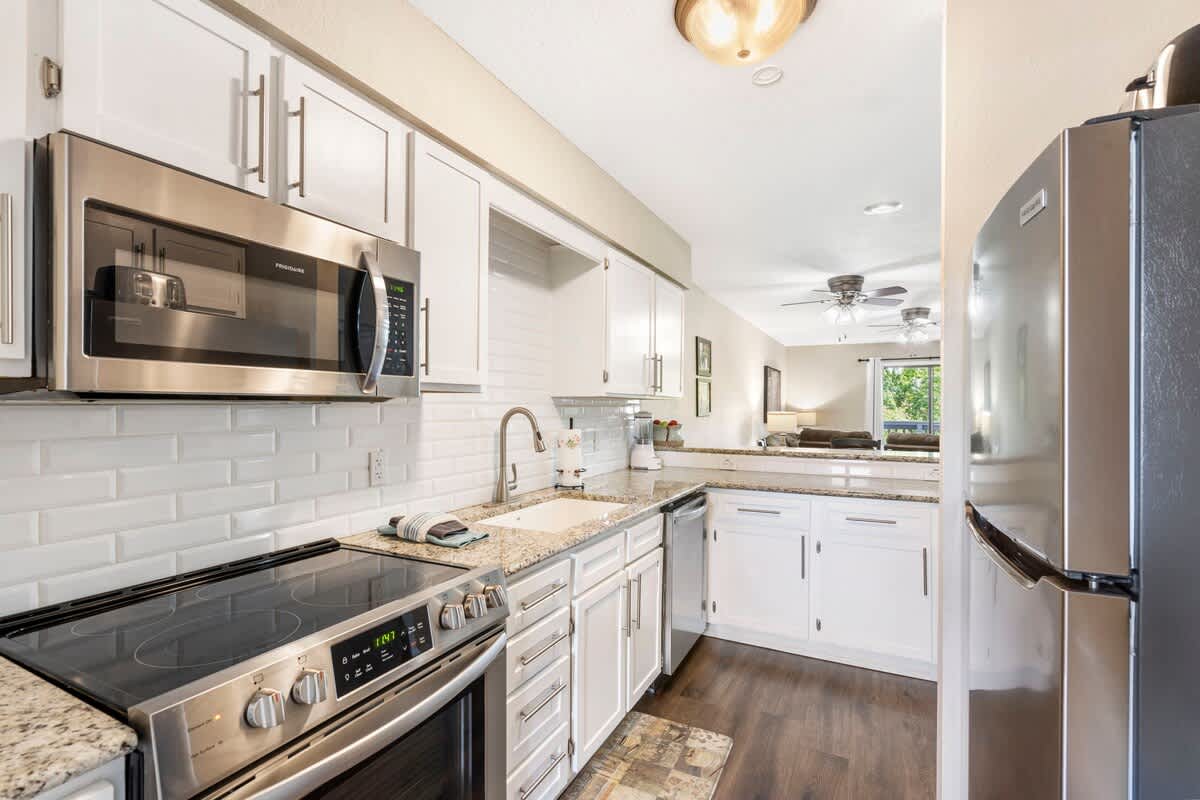 Fully equipped kitchen for all your cooking