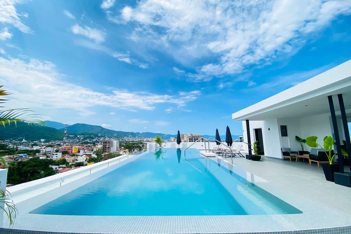Versalles Condo, Mountain View and Roof Pool — Puerto Vallarta, Jalisco — vacation rental