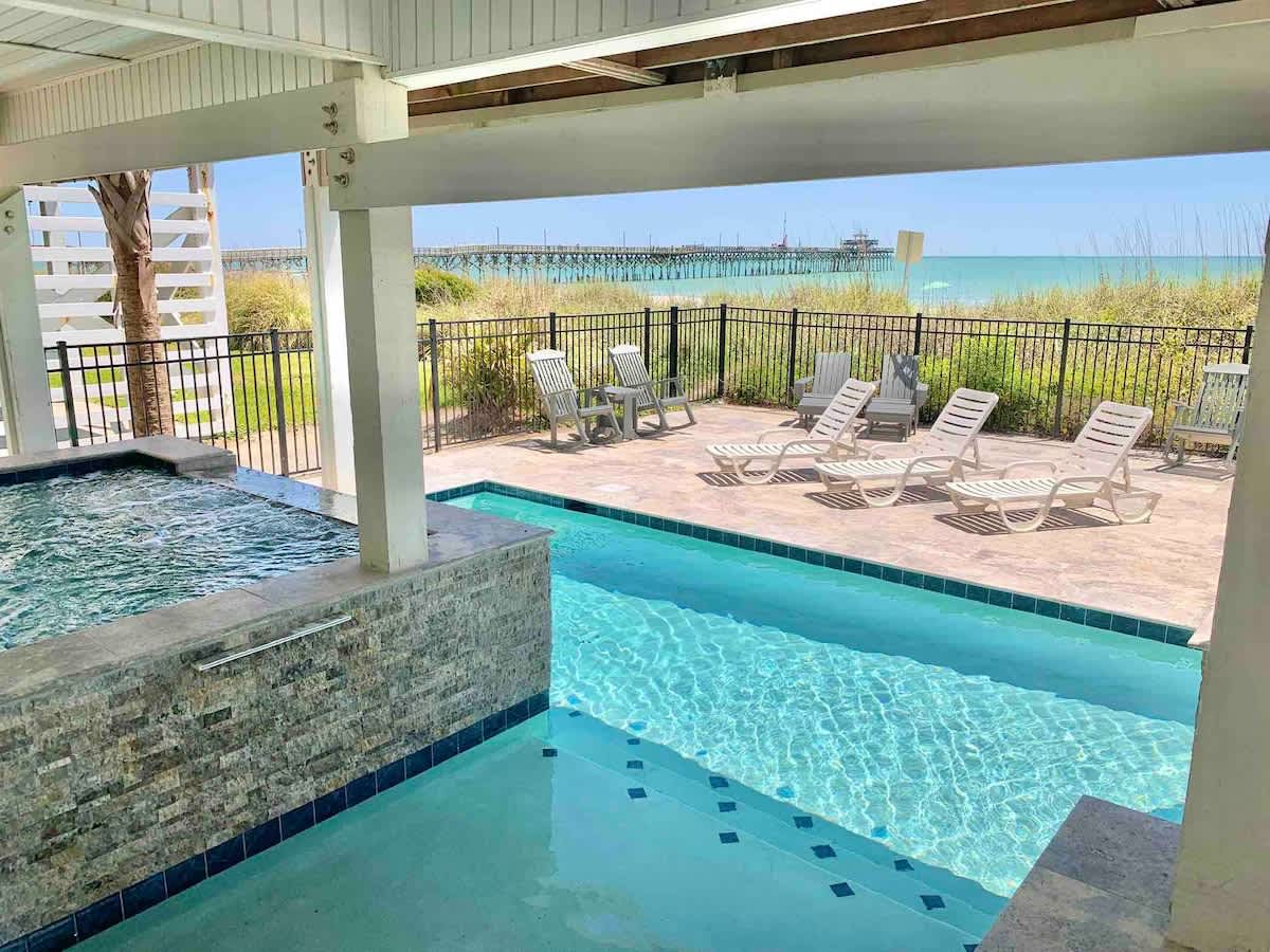Brand New Pool! Oceanfront! Sleeps 26! — North Myrtle Beach, SC — vacation rental