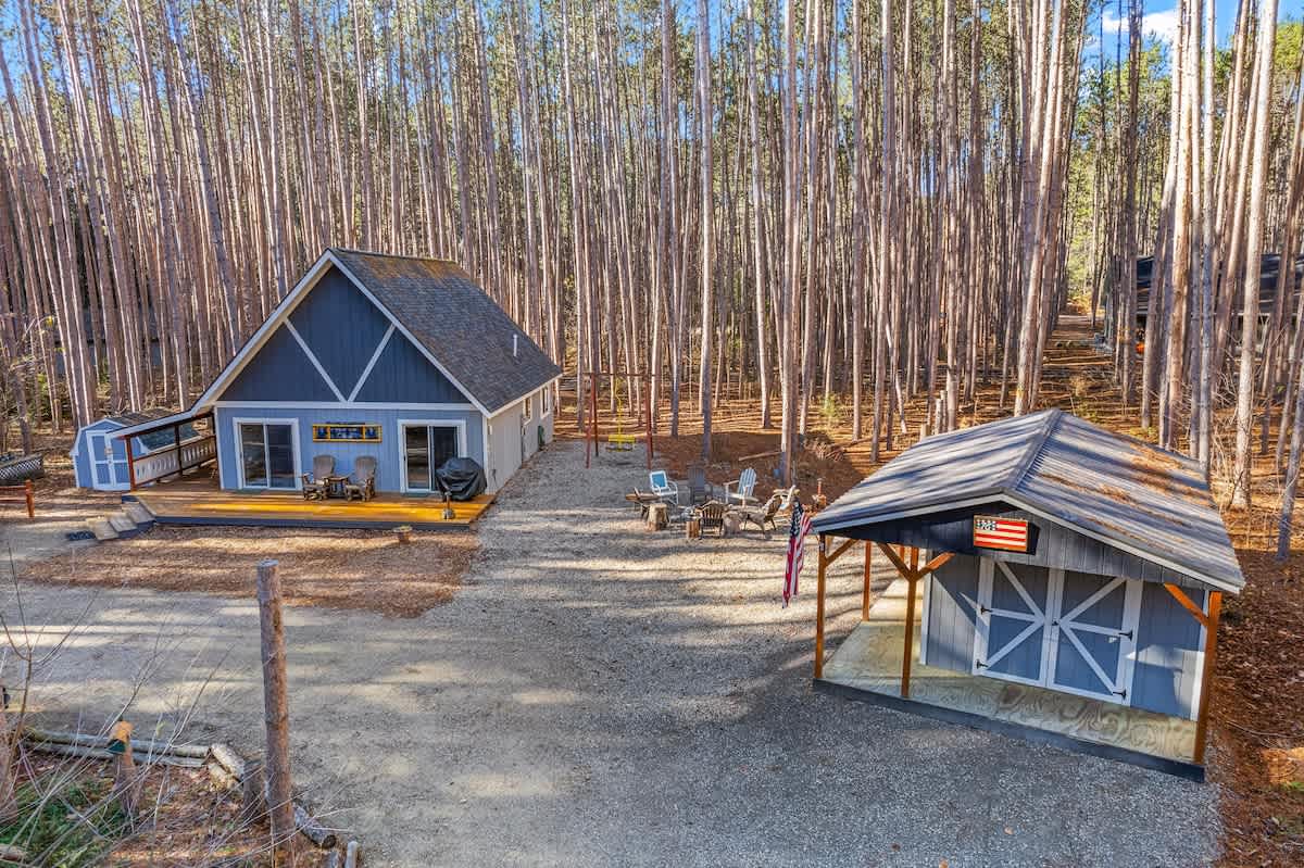 Dog-Friendly Family Retreat at Shanty Creek | Pool • Firepit — Bellaire, MI — vacation rental