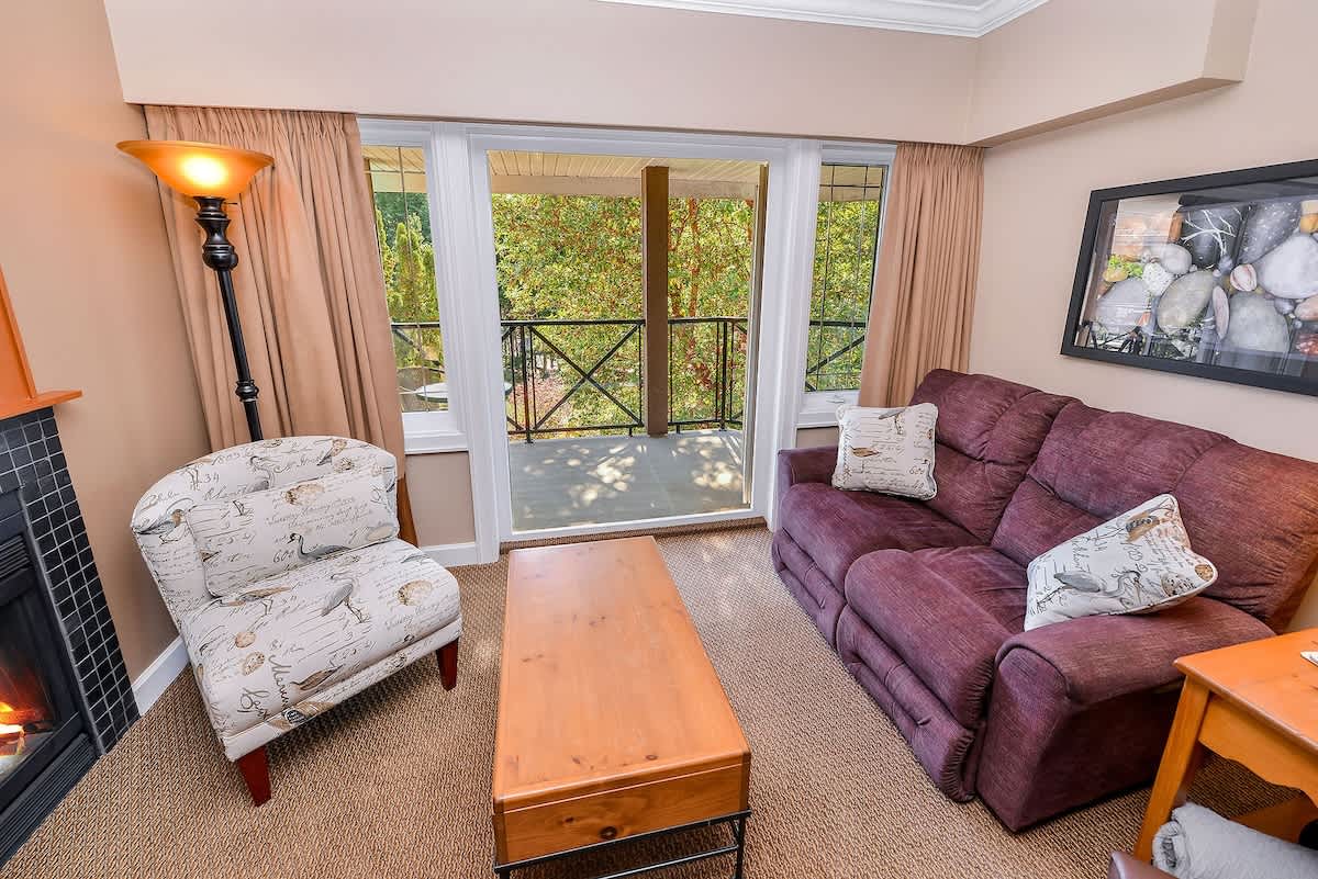 Open plan living spaces. 
